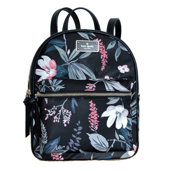 kate spade botanical backpack